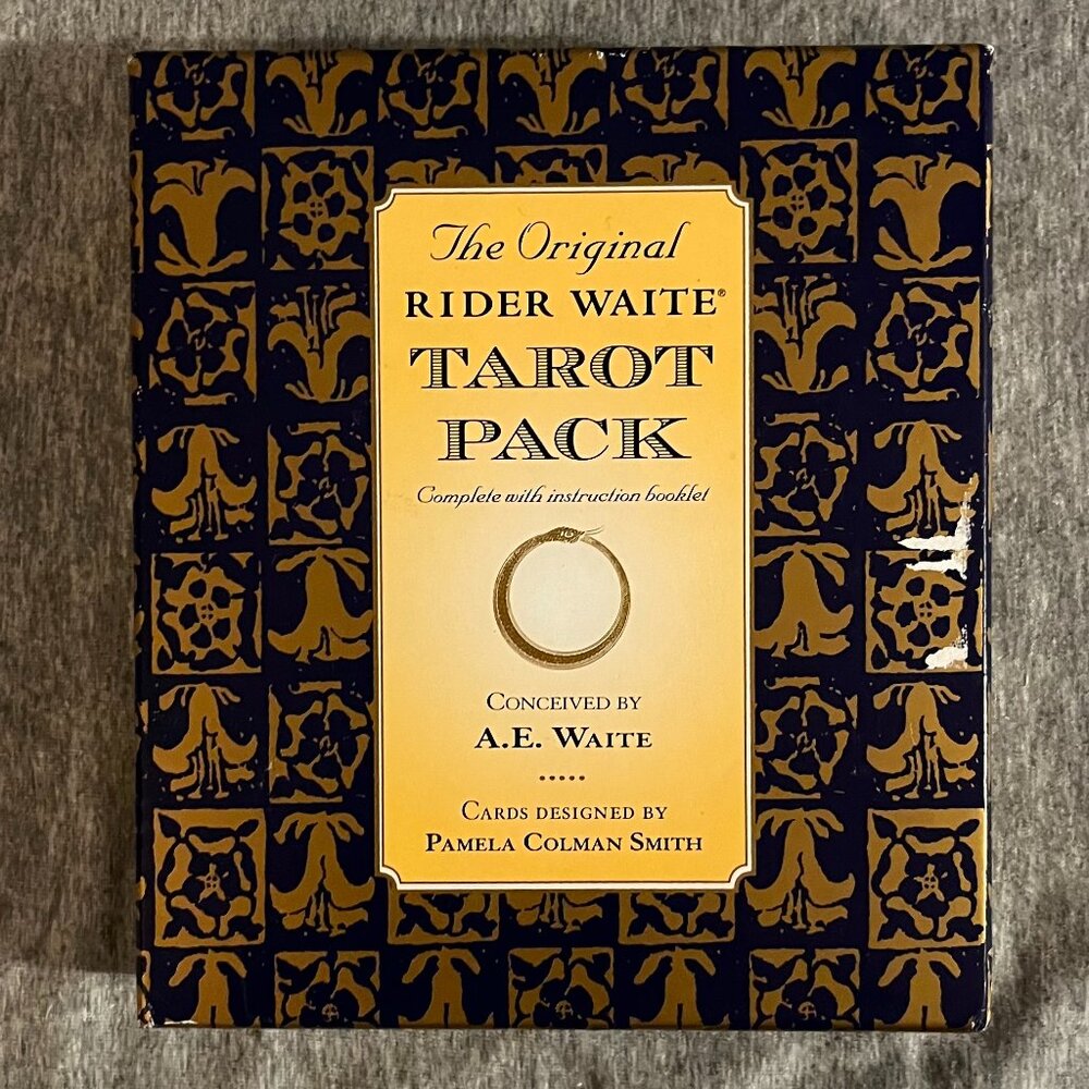 The Original Rider Waite Tarot Pack